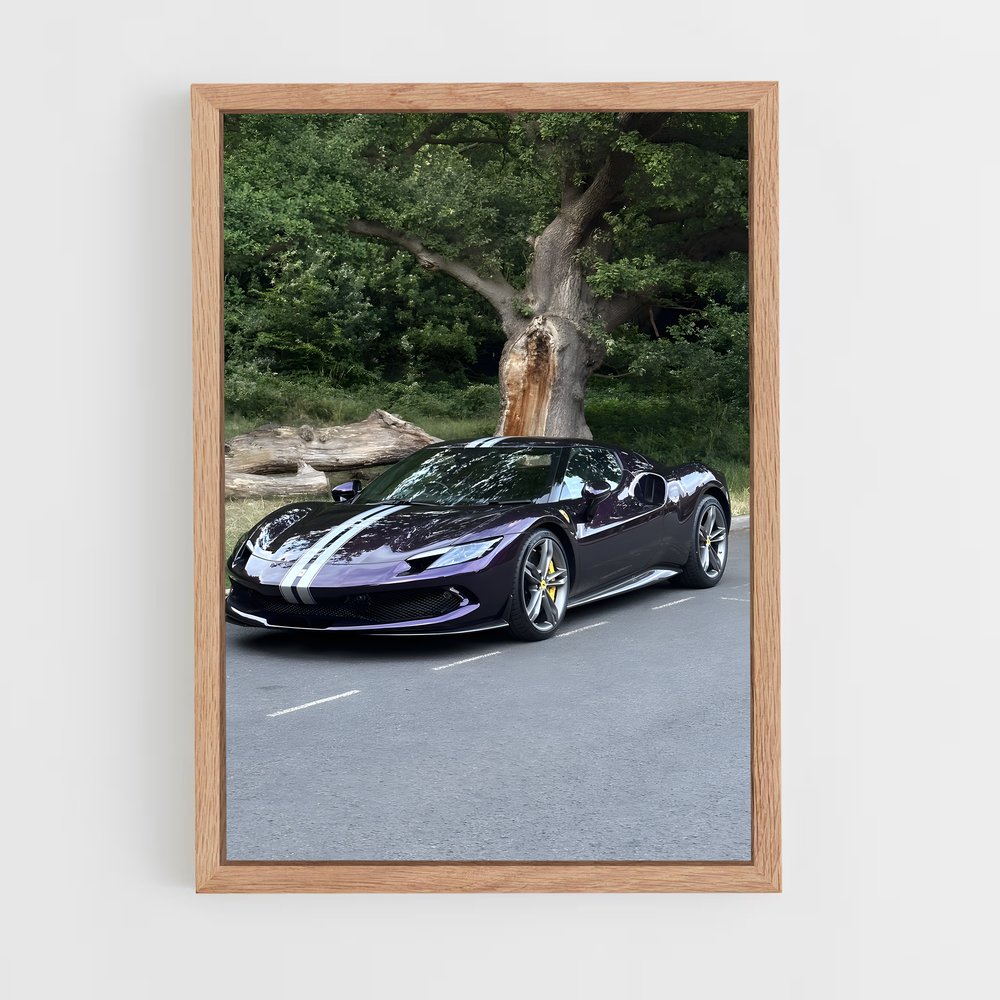 Poster gtb figé – affiche Ferrari (vue 4)